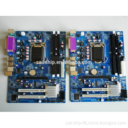 2016 hot sales h55Motherboard Socket 1156 with i5-530 i5-540 i5-550 processor onboard